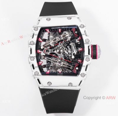 New! Swiss Grade Richard Mille Tourbillon RM38-02 Quartz Fiber Rubber Band Men